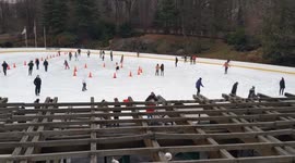 New York City Central Park Ice Skating