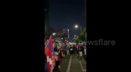 US: Armenians Protest Against Azerbaijani Aggression At Azerbaijani Consulate In LA 3