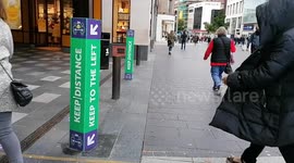 Shoppers in Liverpool