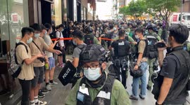 Heavy Police Presence, Mass Arrests in Hong Kong