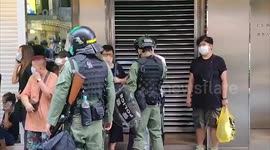 Over 60 protesters arrested on Hong Kong's national day