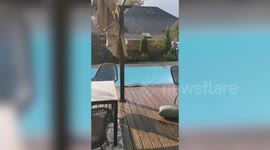 Hailstones batter down on homes in Ontario, east-central Canada