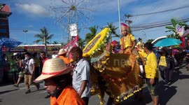 Buffalo beauty pageant in Thailand