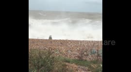 UK: Storm Alex Brings High Winds And Rough Surf To Southern England And Wales 2