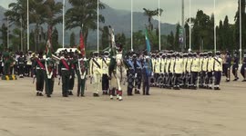 60th anniversary of independence in Abuja, Nigeria: the parade