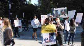 Horse Carriage Protest against abuse in New York City - October 3rd 2020 - New York, N.Y. USA.