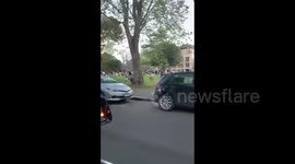 Crowds gather outdoors despite strict social distancing rules in Australia