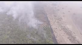 Forest fires in Santa Cruz de la Sierra, Bolivia