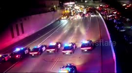Armenian protesters shut down California Highway 101 In Los Angeles