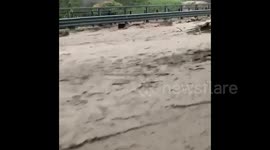 Severe flooding in northern Italy after torrential rains caused by Storm Alex