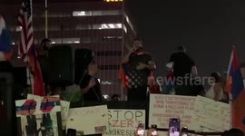 US: Protest In Support Of Armenia In Los Angeles, CA 2