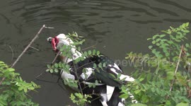 Romantic evening again on the duck pond, this is how ducks do it.