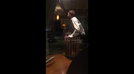 Man jumps in bin outside Doncaster restaurant