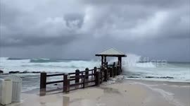 Cayman Islands affected by Hurricane Delta