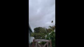 Time lapse of a storm