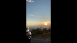 The drive down from Cadillac Mountain