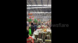 Hurricane Delta forces 4.5 hour shopping trip for panicking locals