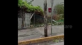 Mexican neighbourhood left in ruin after Hurricane Delta