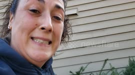 Happy Reunion Sammy Meeting The Military Mom After  8 Months