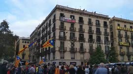 Catalan separatists protest ahead of visit by Spanish king and prime minister
