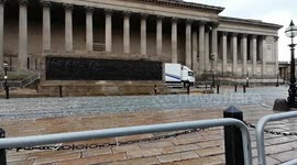 Batman filming Liverpool