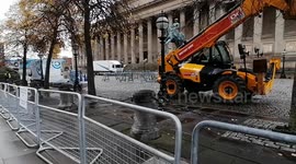 Batman filming Liverpool