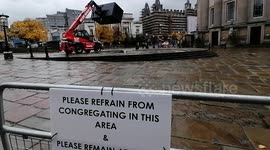 Batman filming Liverpool