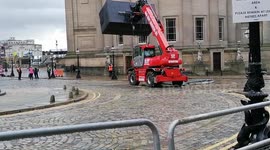 Batman filming Liverpool