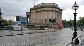 Batman filming Liverpool
