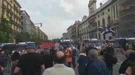 Spain: Pro-Catalonia Independence Demonstrators Gather To Protest King’s Barcelona Visit 2