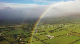 Rainbow By Drone