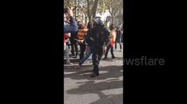 Spain: Pro-Catalonia Independence Demonstrators Gather To Protest King’s Barcelona Visit 3