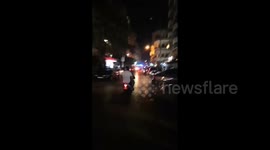 Lebanon: Diesel Tank Explosion In Tarik El Jdideh, Beirut