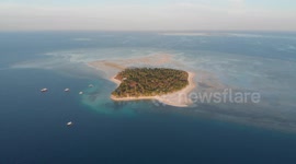 Beautiful tropical Modessa Island in the Philippines