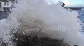 Supertides hit South West coast