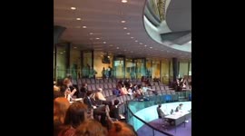 London city hall housing protesters