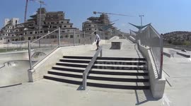 Skateboard fail
