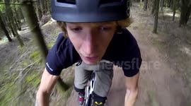Mountain bike Fail