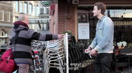Homeless people's generosity rewarded in Dutch experiment