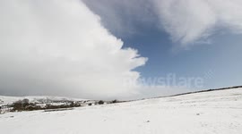 Snow & Big Cell/Anvil - N. Ireland - March 2nd 2015