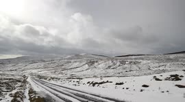 Snow Landscape Scene - N. Ireland - March 2nd 2015