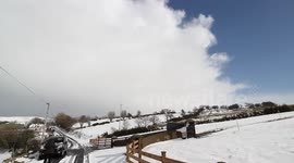 Winter Convection/Storm/Snow Clouds - N. Ireland - March 2nd 2015
