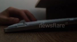 Timelapse of a keyboard