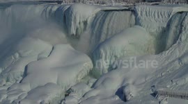 Niagara Falls on Feb 28, 2015 | Niagara sets cold record in February