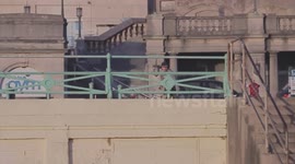 SKATER DOING AN INSANE GAP