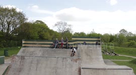 BMX AT THE SKATEPARK