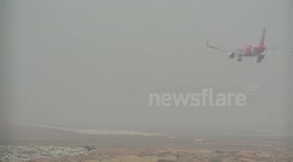 Chiang Mai, Thailand under blanket of haze and smoke.