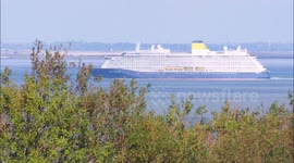 Defying Covid cruise collapse, Saga's brand new ship arrives in the UK