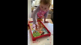 Frustrated UK toddler hilariously quits 'Operation' board game
