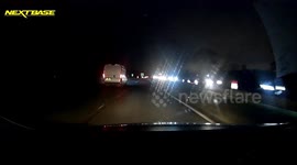 Van changes lane without checking Mirrors